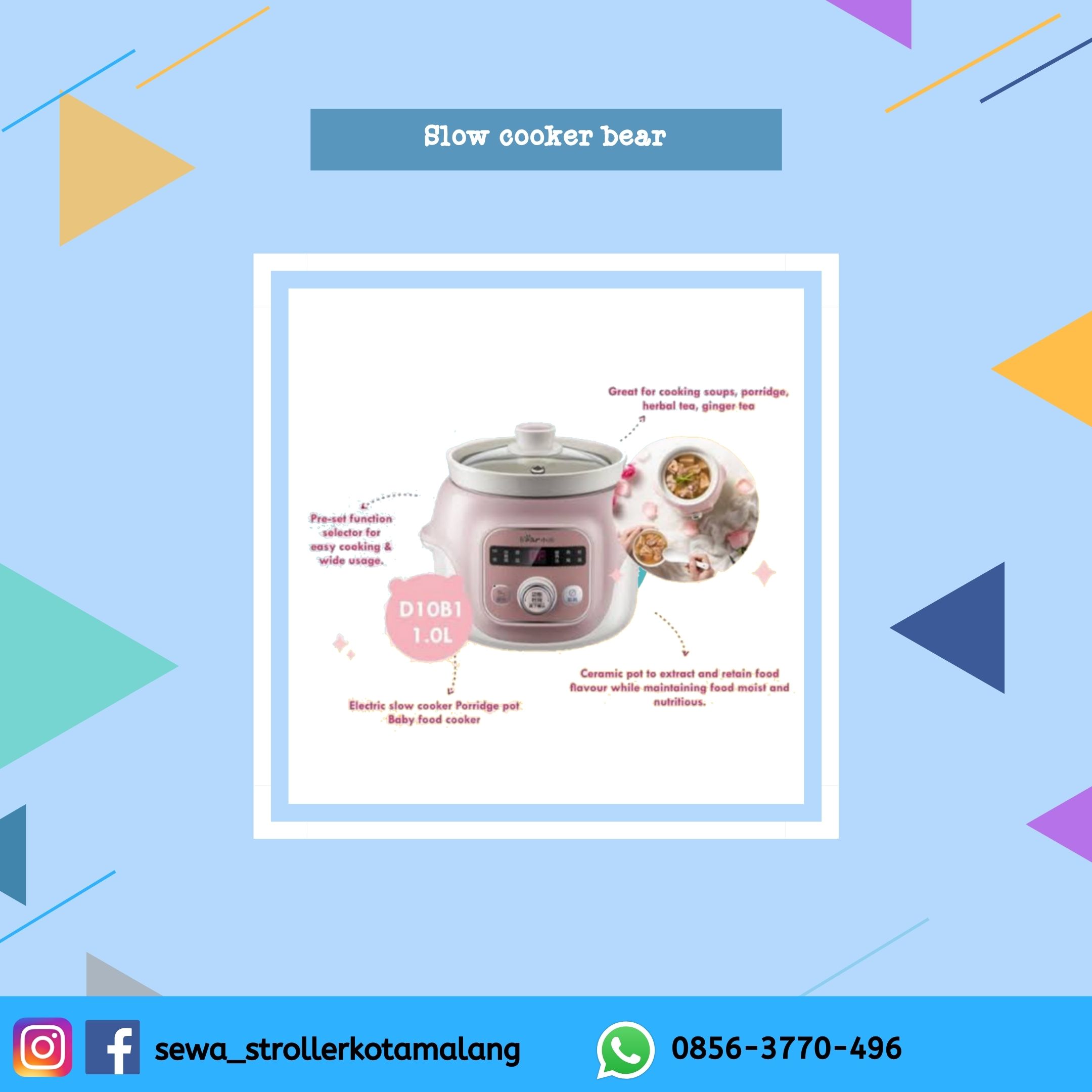BEAR SLOW COOKER 