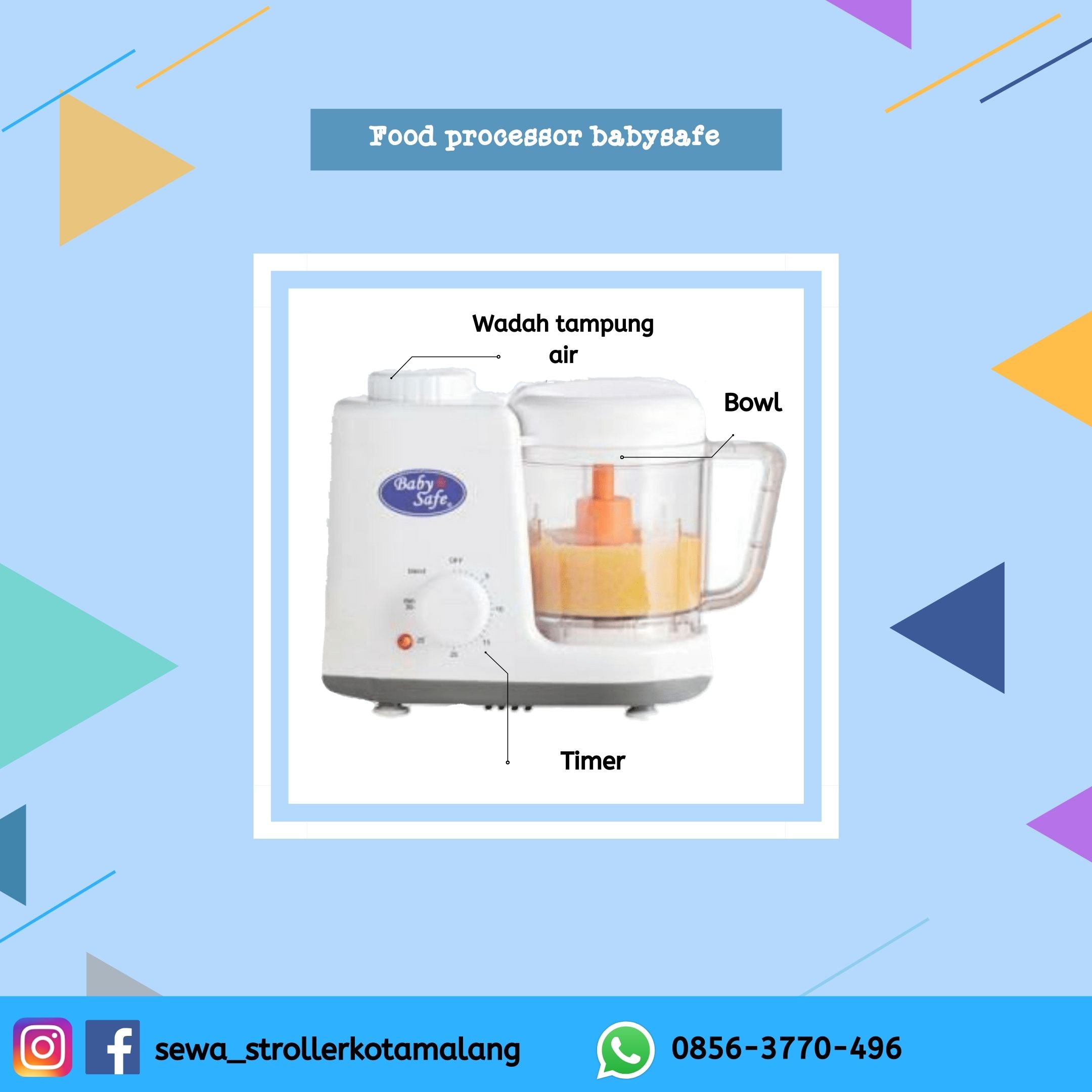 BABYSAFE FOOD PROCESSOR 