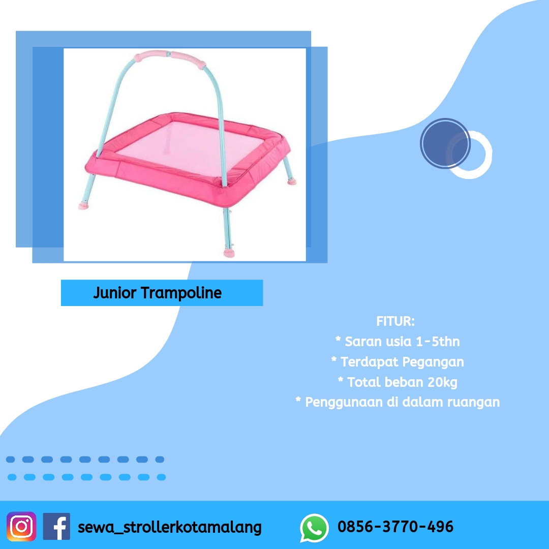 JUNIOR TRAMPOLIN PINK