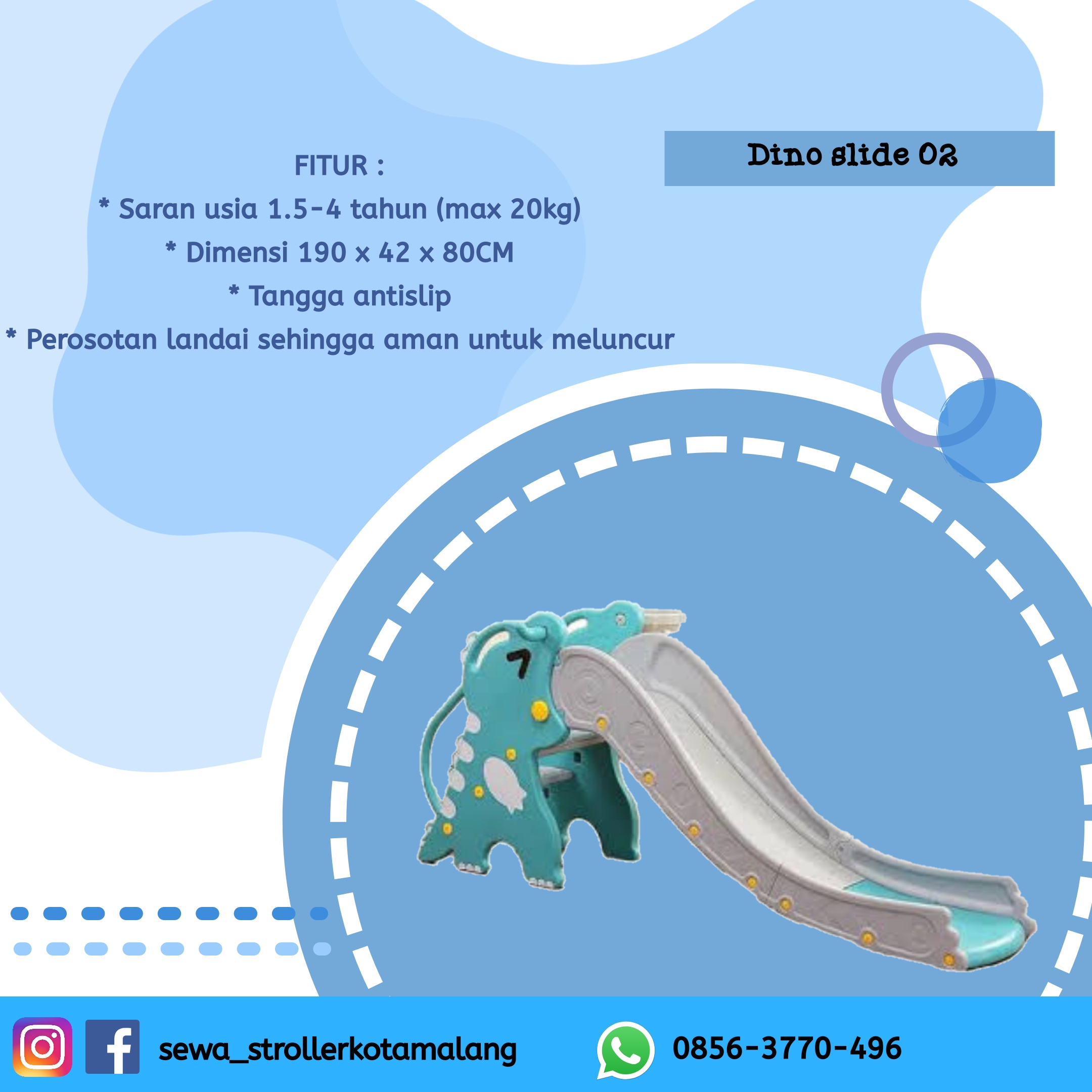 DINO ROAR SLIDE